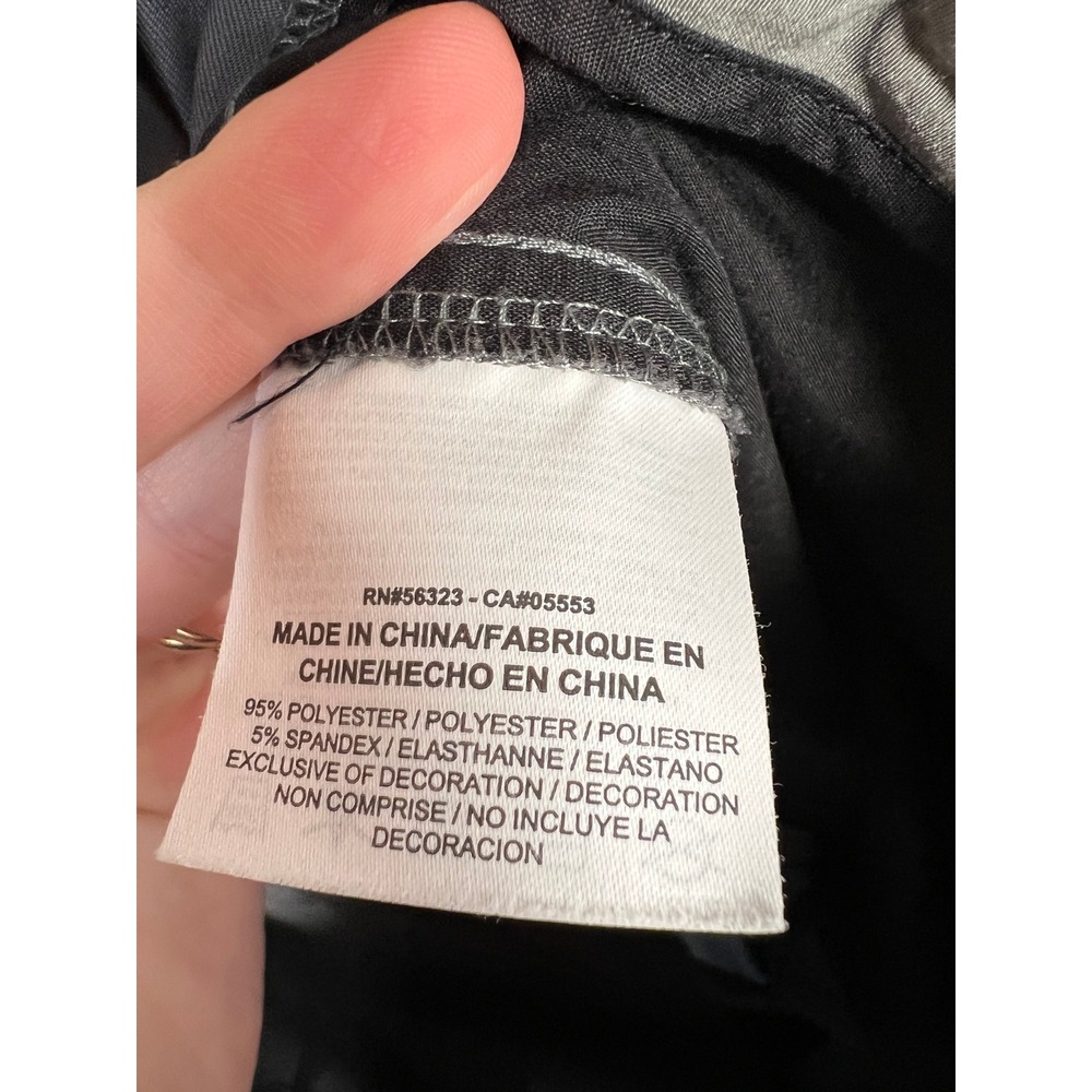 Nike Golf Dri-FIT Pants Gray Performance Stretch Chino Trousers 36x32 Mens - Picture 3 of 6